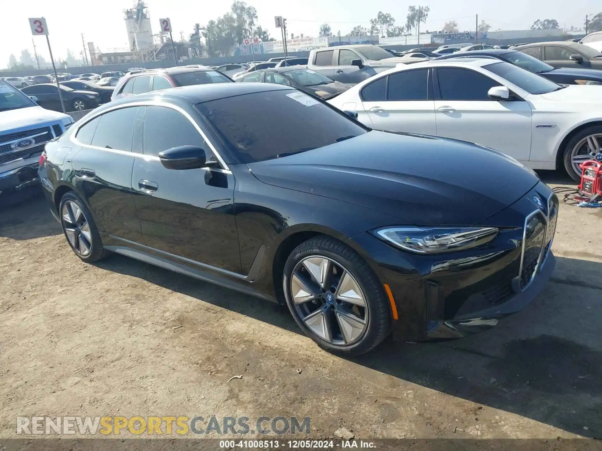 1 Photograph of a damaged car WBY43AW08RFS70737 BMW I4 2024