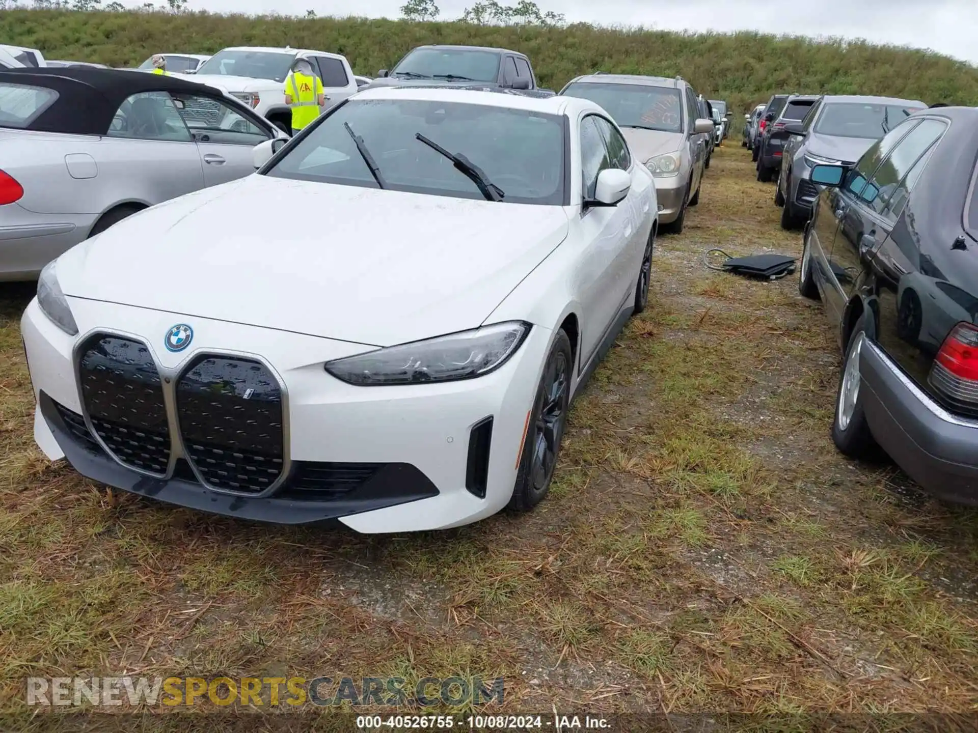 2 Photograph of a damaged car WBY73AW06RFR74822 BMW I4 2024
