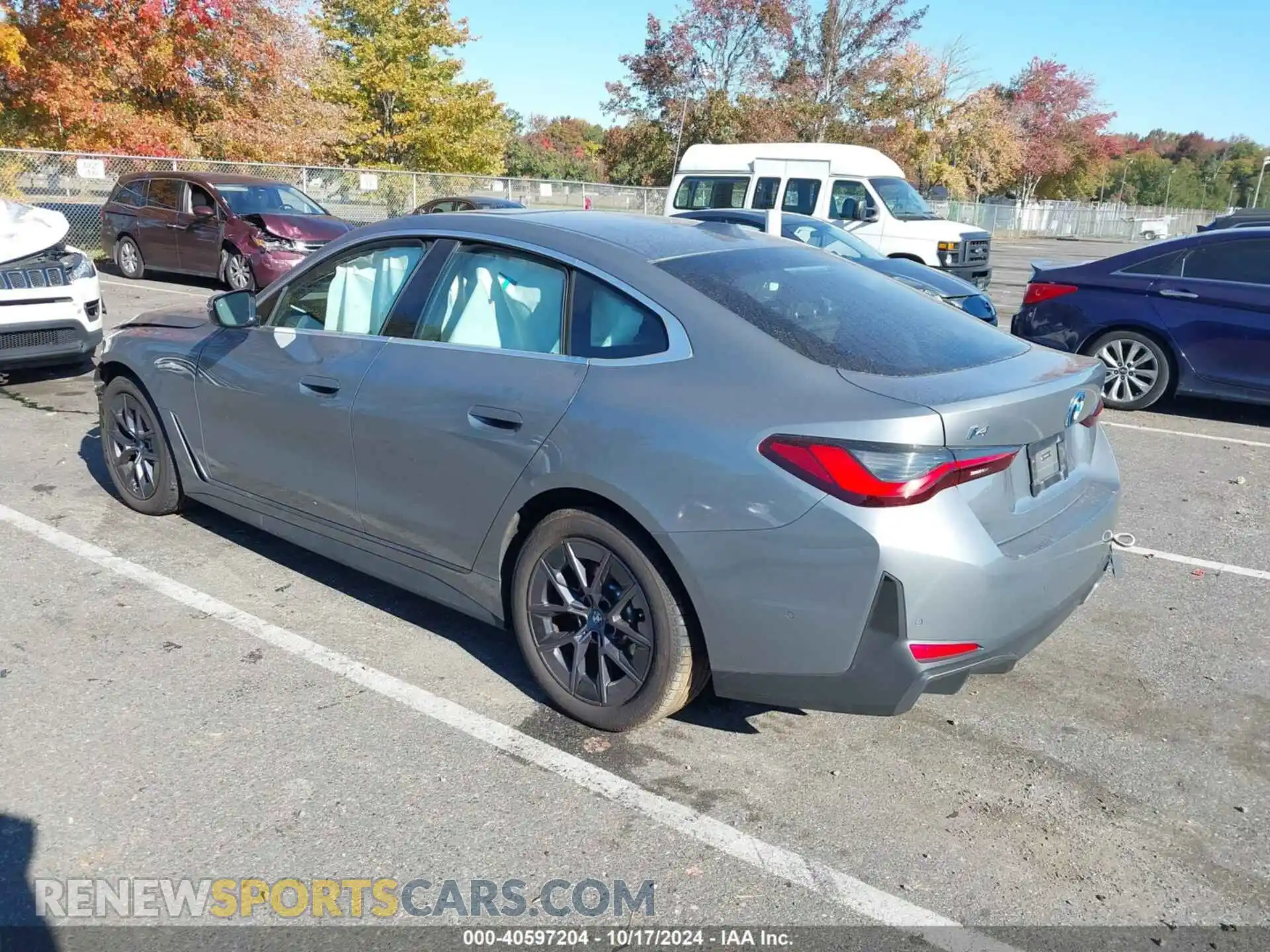 3 Photograph of a damaged car WBY83FB00RFR75813 BMW I4 2024