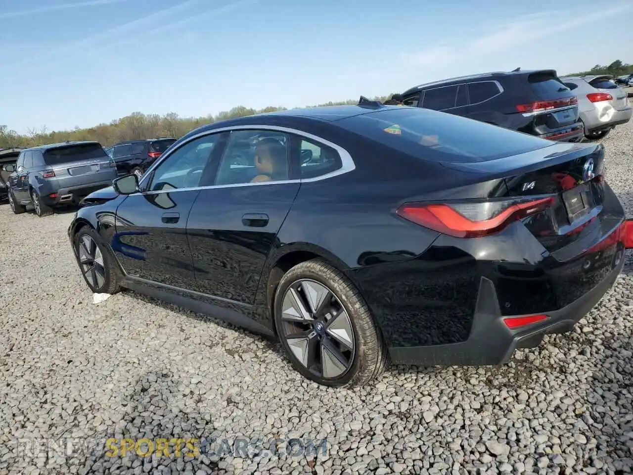 2 fotografías del automóvil dañado WBY73AW02NFN11747 BMW I4 EDRIVE 2022