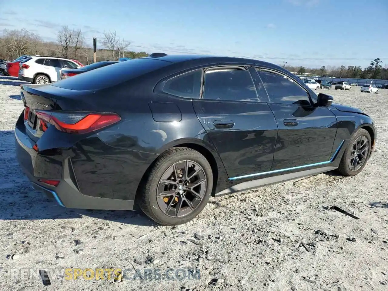 3 Photograph of a damaged car WBY73AW03NFM93176 BMW I4 EDRIVE 2022