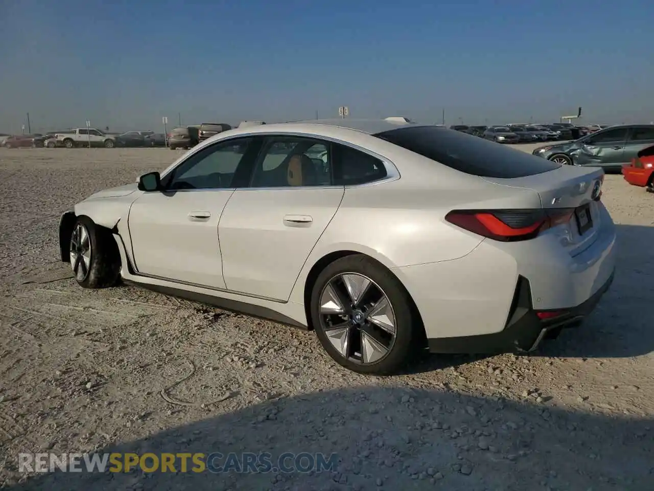 2 Photograph of a damaged car WBY73AW05NFM84026 BMW I4 EDRIVE 2022
