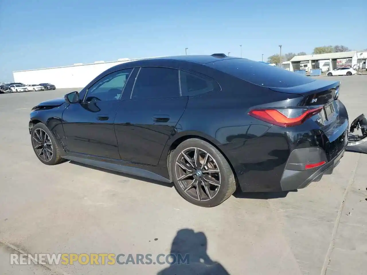 2 Photograph of a damaged car WBY73AW0XNFN03508 BMW I4 EDRIVE 2022