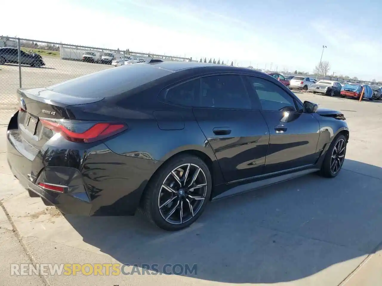 3 Photograph of a damaged car WBY73AW0XNFN03508 BMW I4 EDRIVE 2022