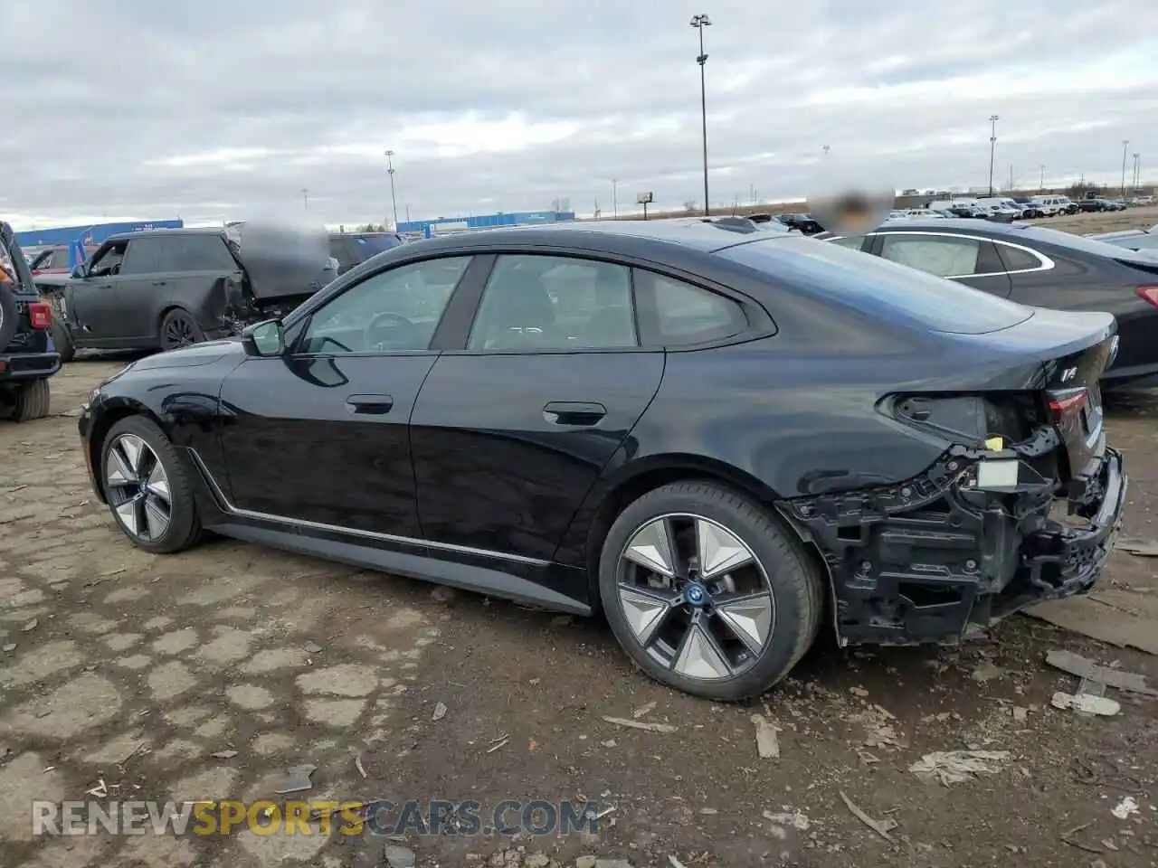 2 Photograph of a damaged car WBY43AW04PFP61934 BMW I4 EDRIVE 2023