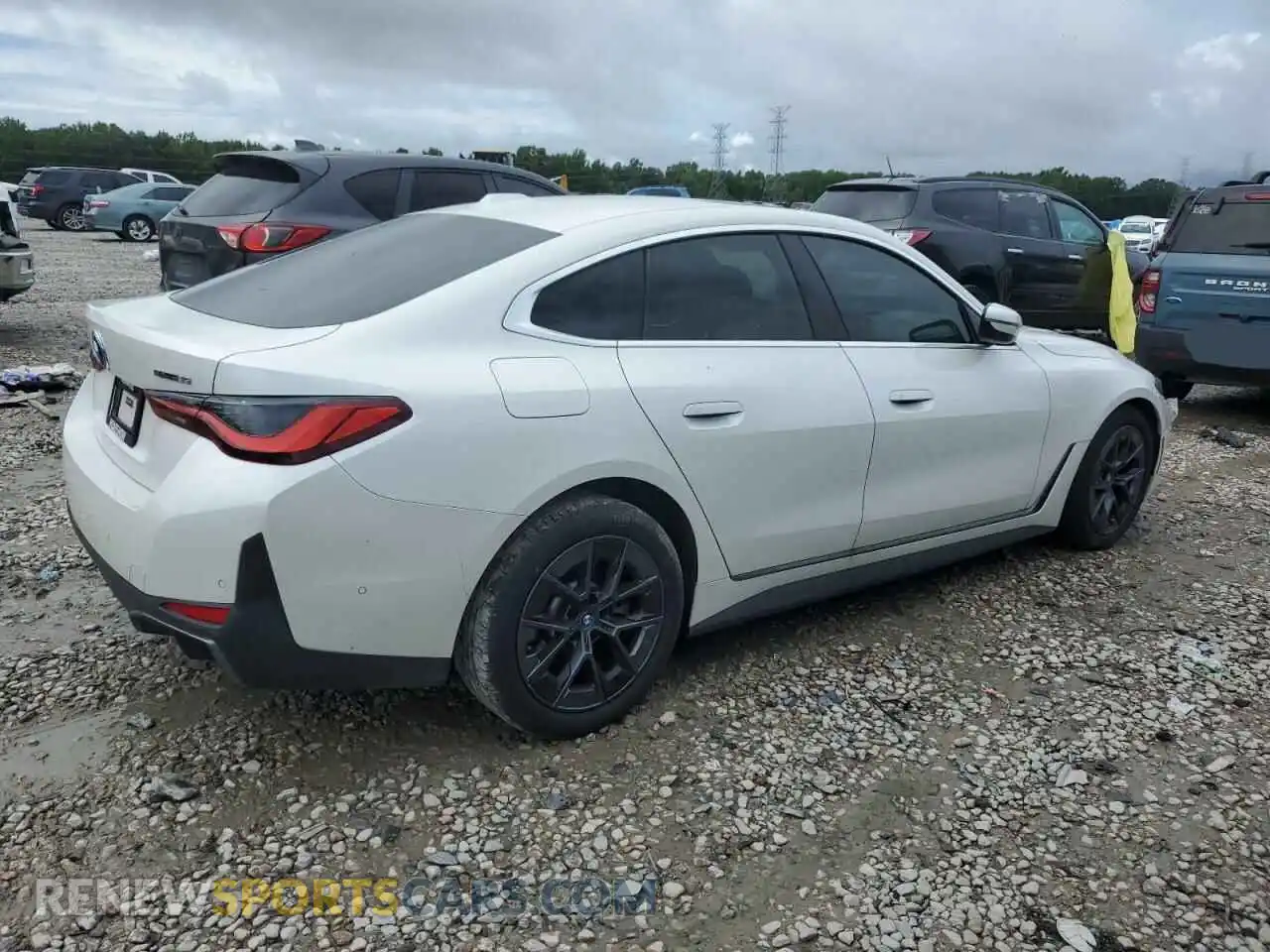 3 Photograph of a damaged car WBY43AW04PFR16630 BMW I4 EDRIVE 2023