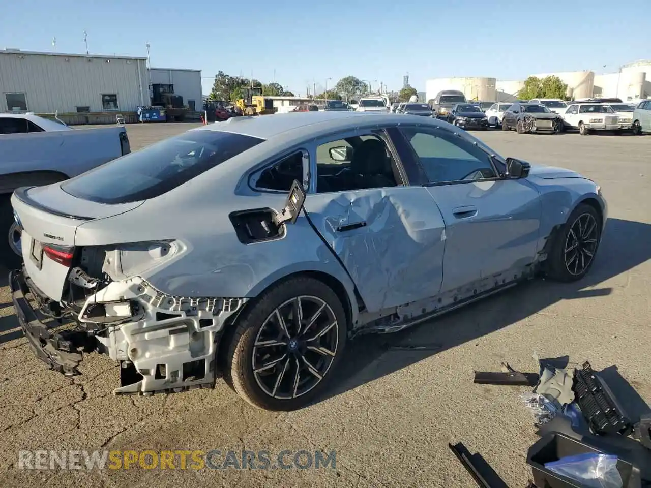 3 Photograph of a damaged car WBY73AW00PFR04178 BMW I4 EDRIVE 2023