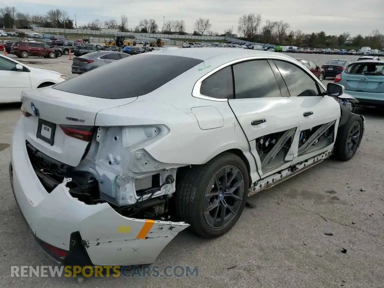 3 Photograph of a damaged car WBY73AW02PFP39380 BMW I4 EDRIVE 2023