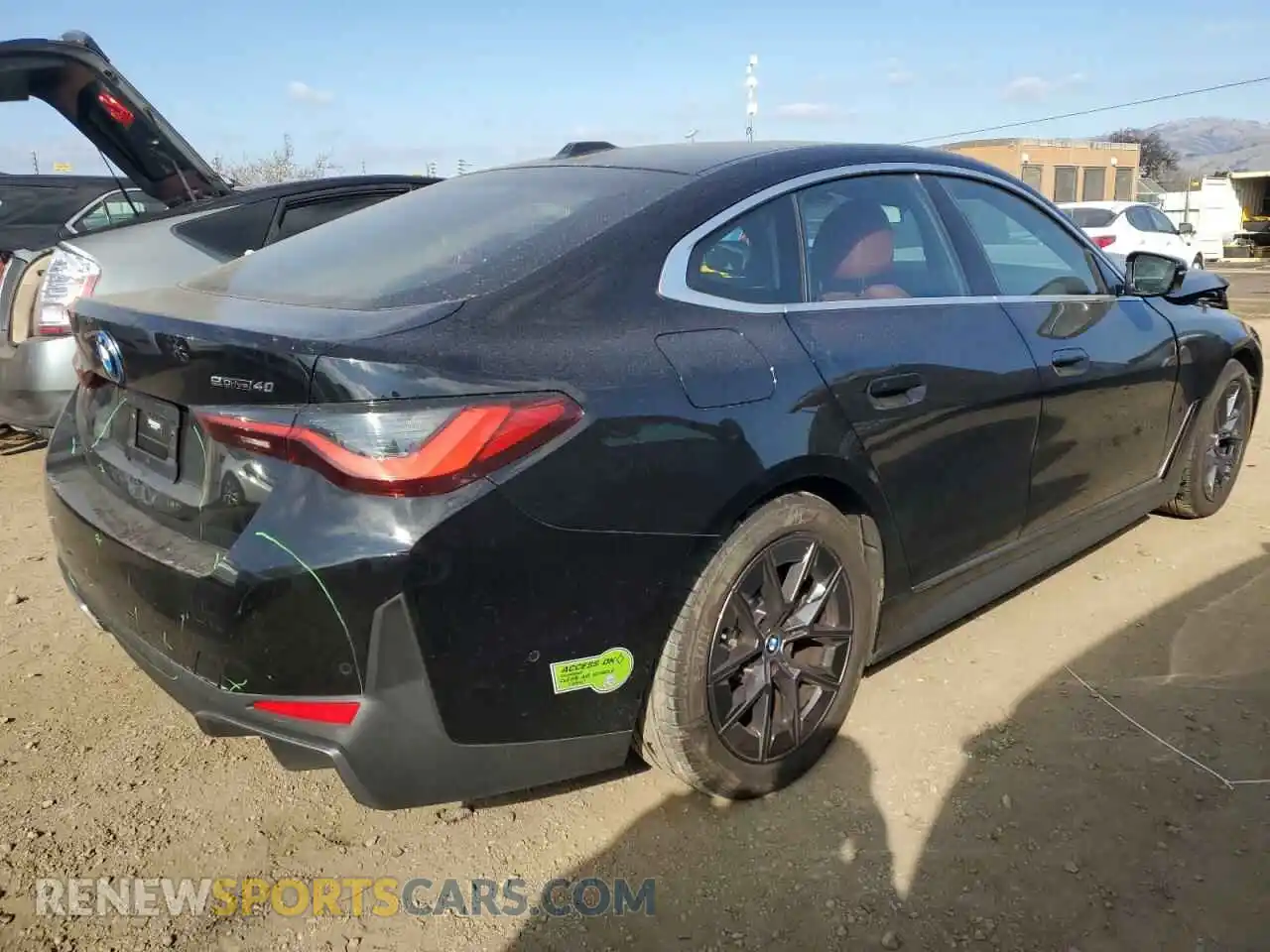3 Photograph of a damaged car WBY73AW03PFP49657 BMW I4 EDRIVE 2023
