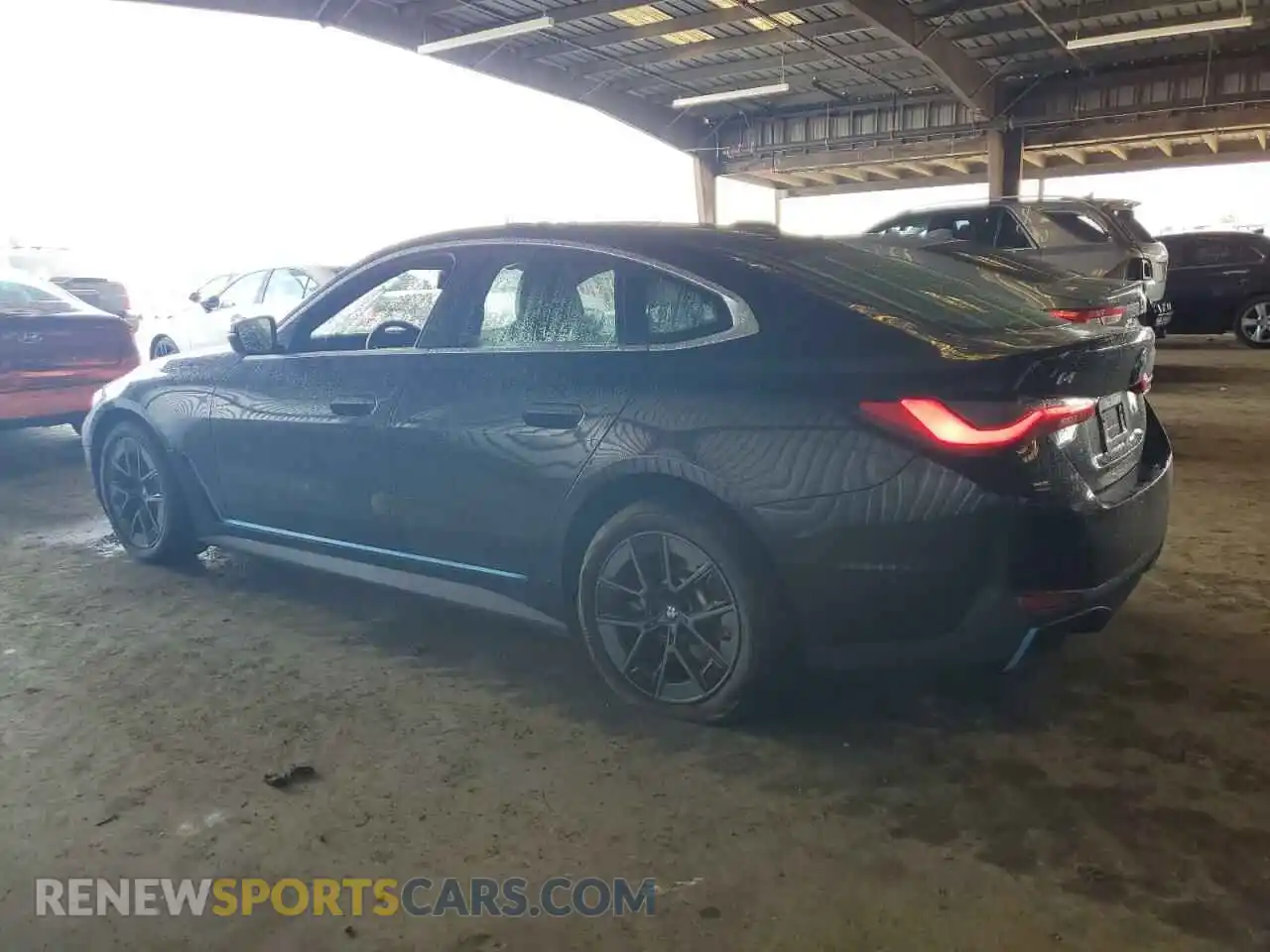 2 Photograph of a damaged car WBY73AW03PFR30547 BMW I4 EDRIVE 2023