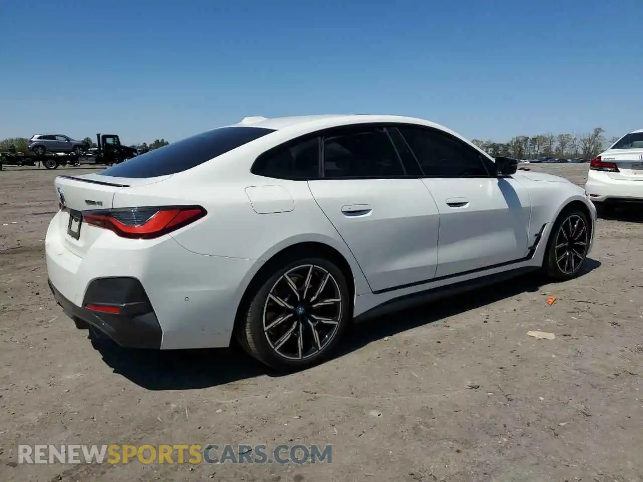 3 fotografías del automóvil dañado WBY73AW05PFR24197 BMW I4 EDRIVE 2023