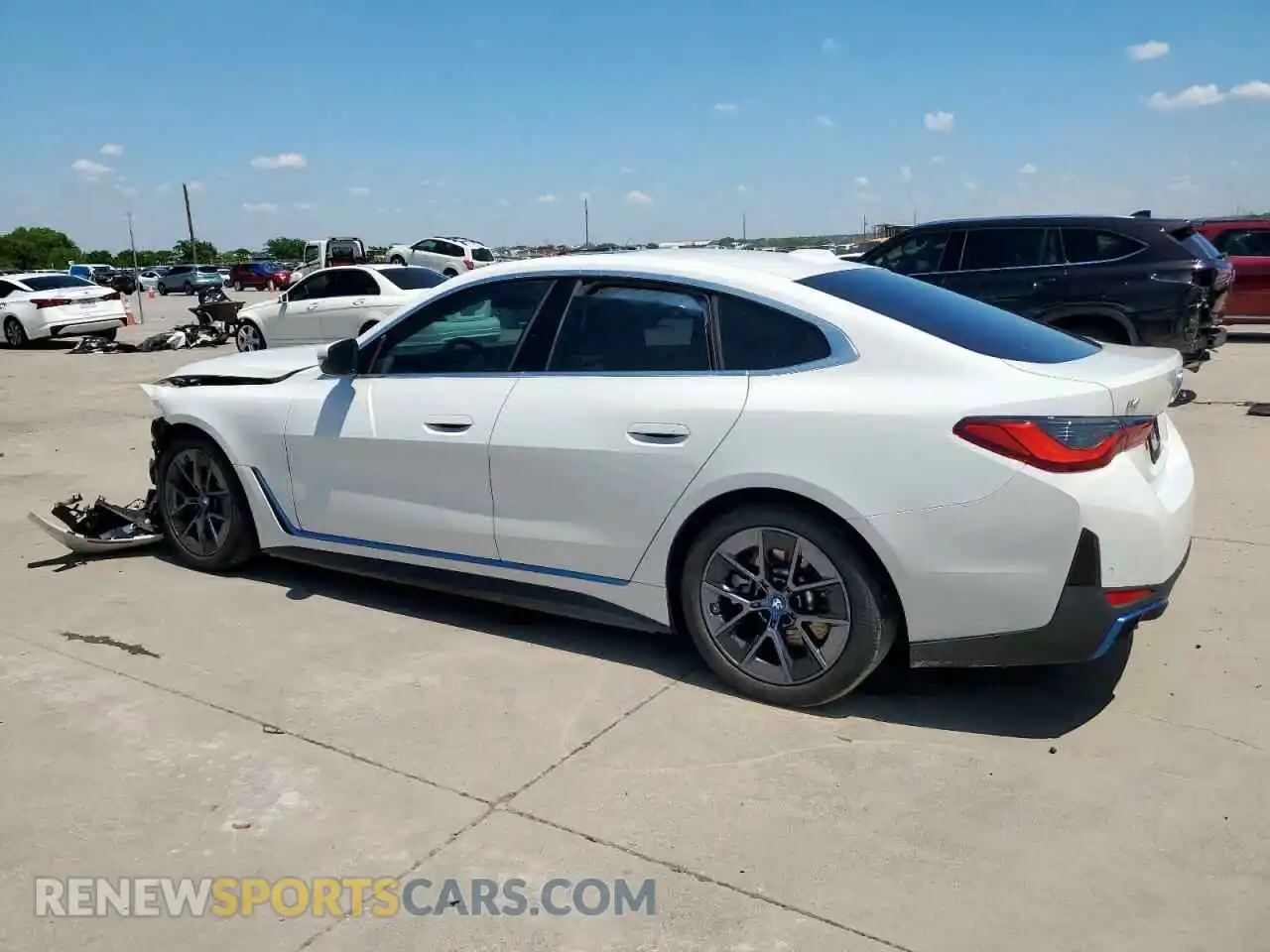 2 Photograph of a damaged car WBY73AW06PFN59951 BMW I4 EDRIVE 2023
