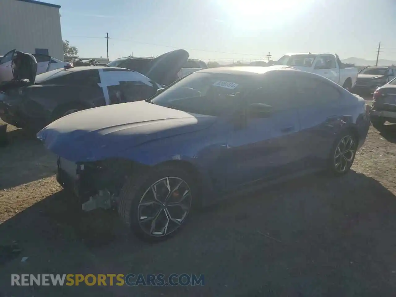 1 Photograph of a damaged car WBY73AW07PFN80470 BMW I4 EDRIVE 2023
