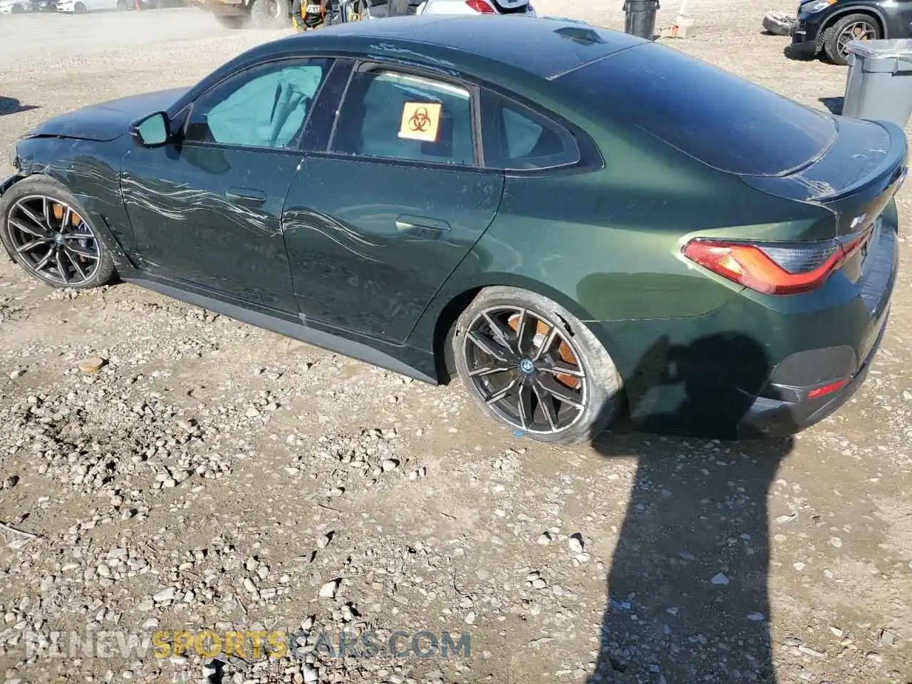 2 Photograph of a damaged car WBY73AW08PFN49504 BMW I4 EDRIVE 2023