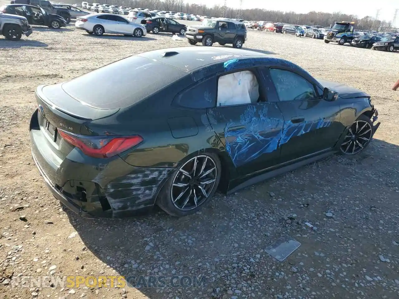 3 Photograph of a damaged car WBY73AW08PFN49504 BMW I4 EDRIVE 2023