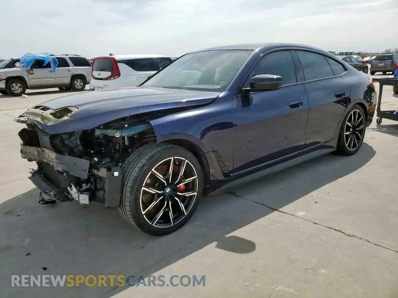 1 Photograph of a damaged car WBY73AW08PFR19950 BMW I4 EDRIVE 2023