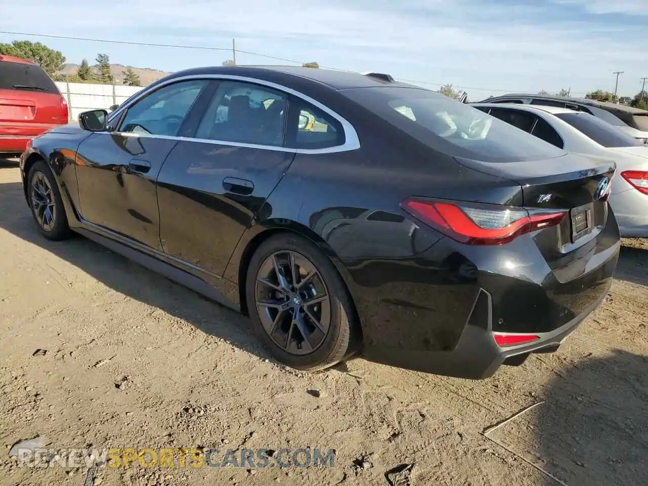 2 Photograph of a damaged car WBY43AW00RFS52409 BMW I4 EDRIVE 2024