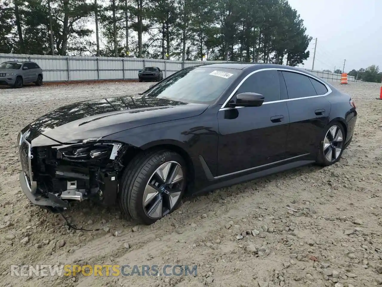 1 Photograph of a damaged car WBY43AW00RFT01561 BMW I4 EDRIVE 2024