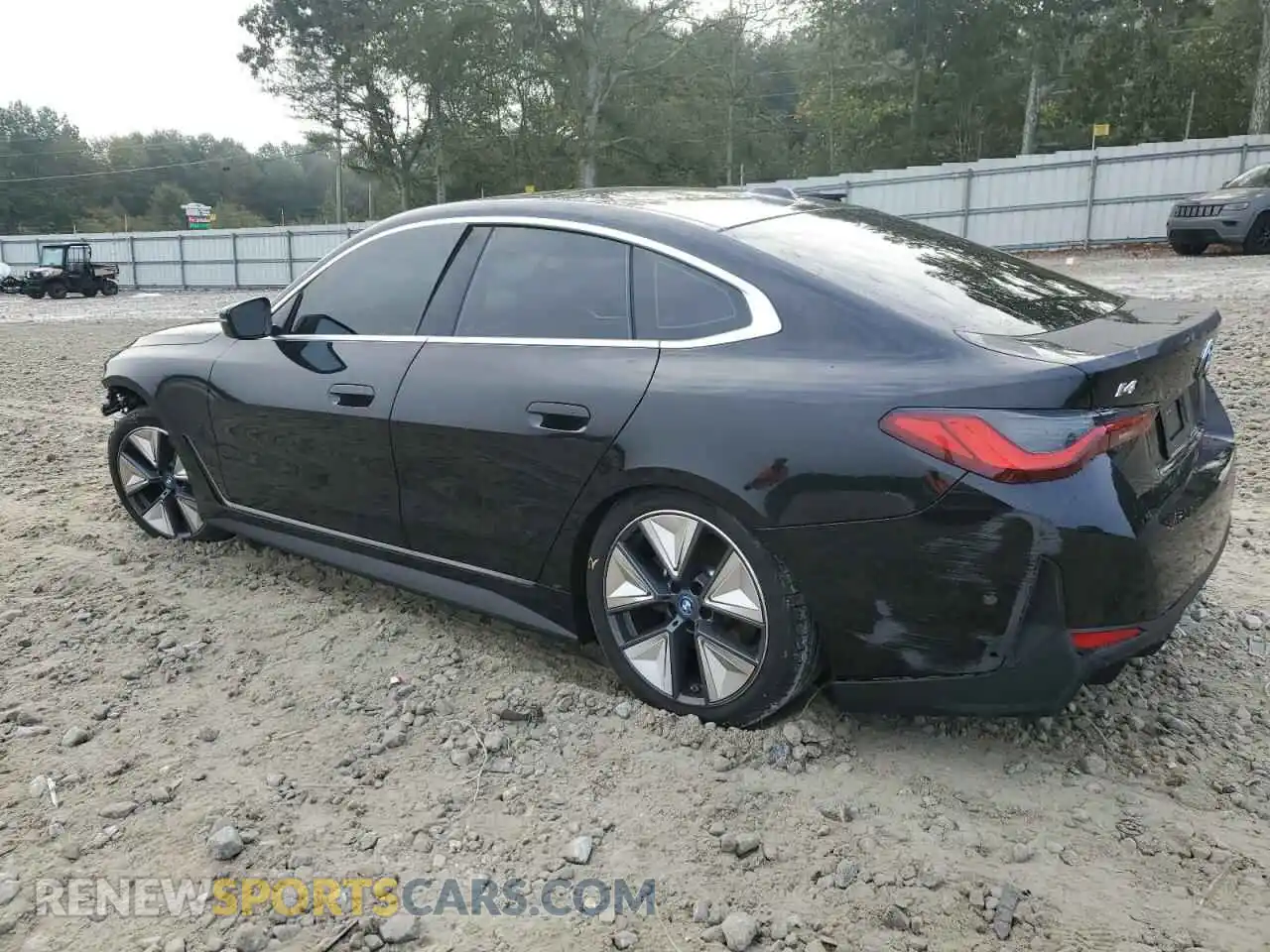 2 Photograph of a damaged car WBY43AW00RFT01561 BMW I4 EDRIVE 2024