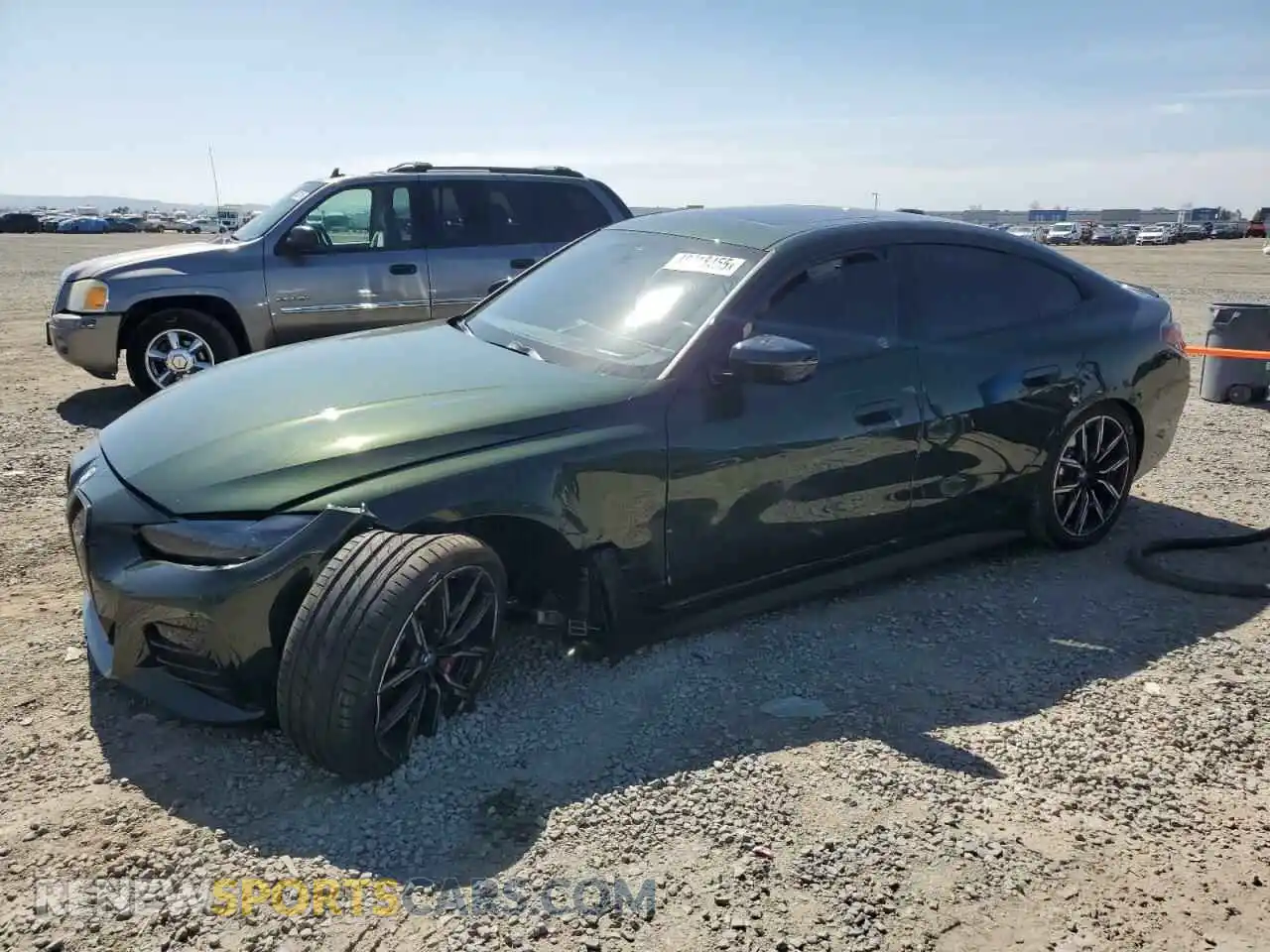 1 Photograph of a damaged car WBY43AW02RFT01206 BMW I4 EDRIVE 2024