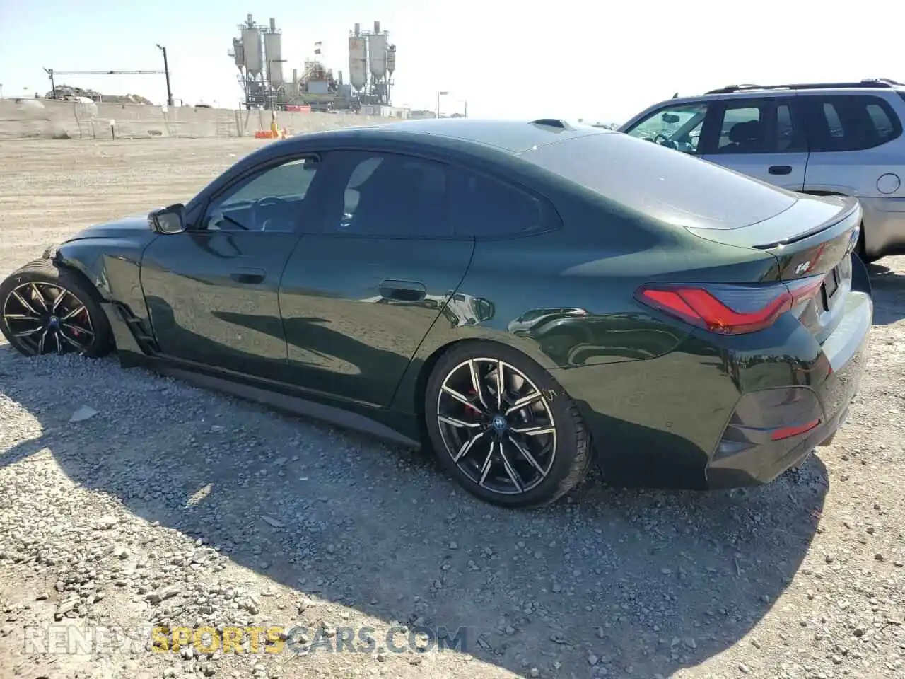 2 Photograph of a damaged car WBY43AW02RFT01206 BMW I4 EDRIVE 2024