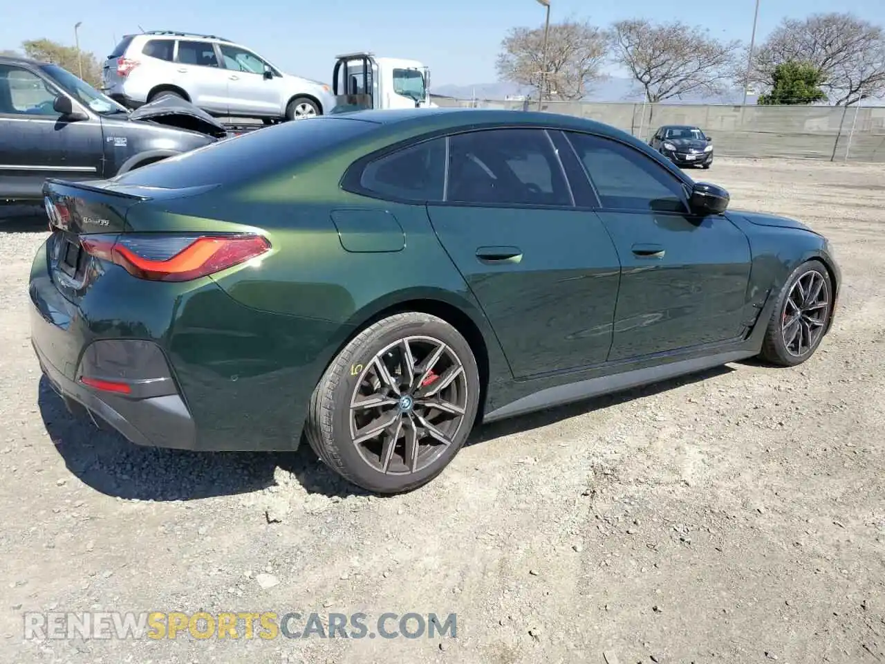 3 Photograph of a damaged car WBY43AW02RFT01206 BMW I4 EDRIVE 2024