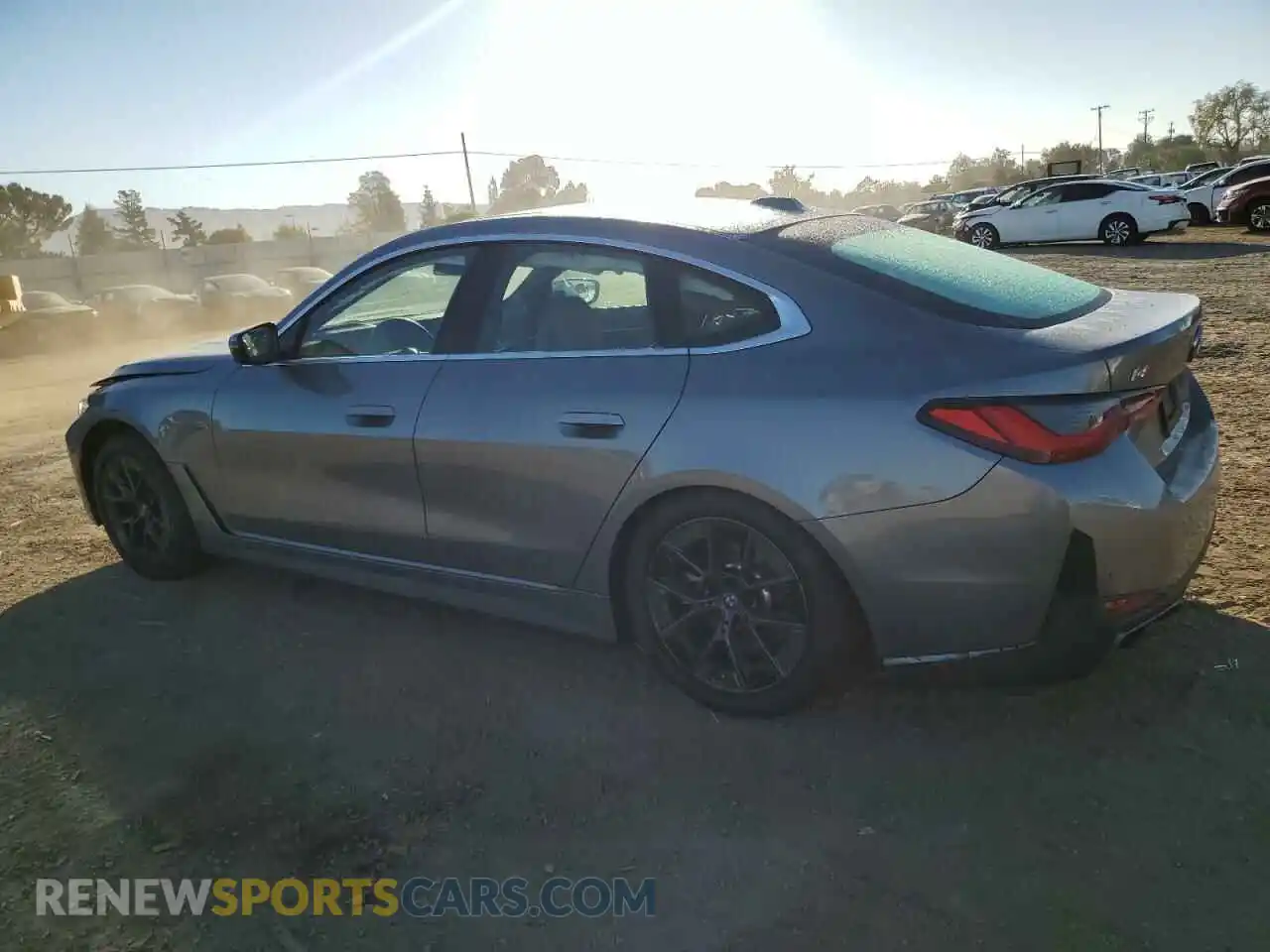 2 Photograph of a damaged car WBY43AW05RFS75779 BMW I4 EDRIVE 2024