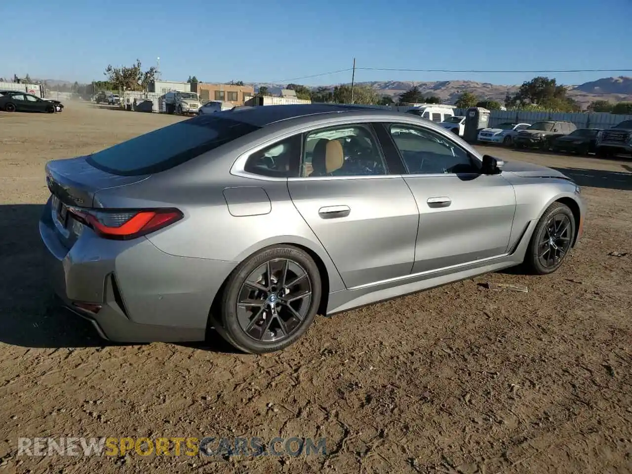 3 Photograph of a damaged car WBY43AW05RFS75779 BMW I4 EDRIVE 2024