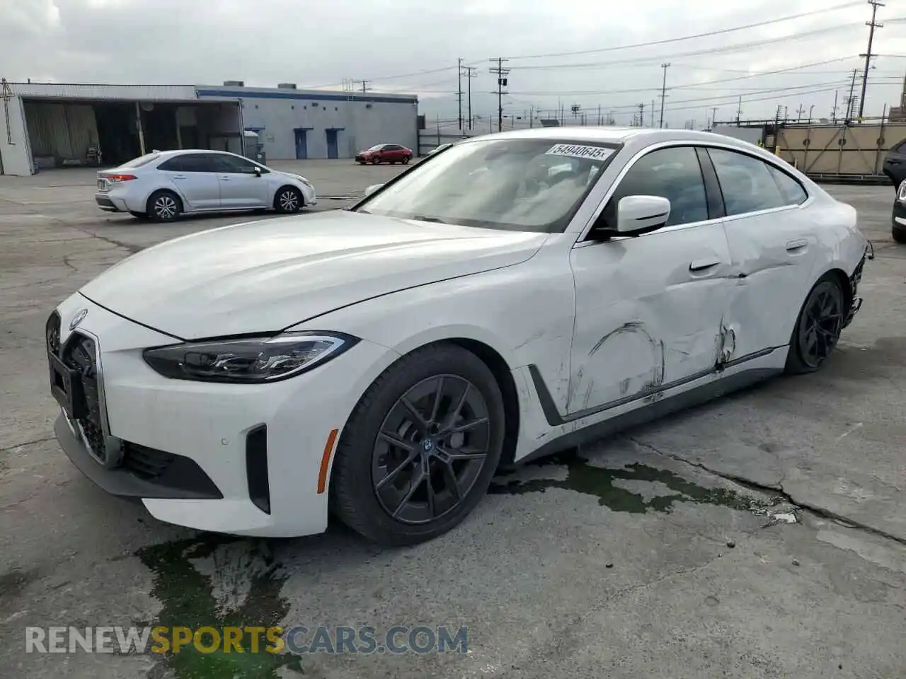 1 fotografías del automóvil dañado WBY43AW05RFT14046 BMW I4 EDRIVE 2024