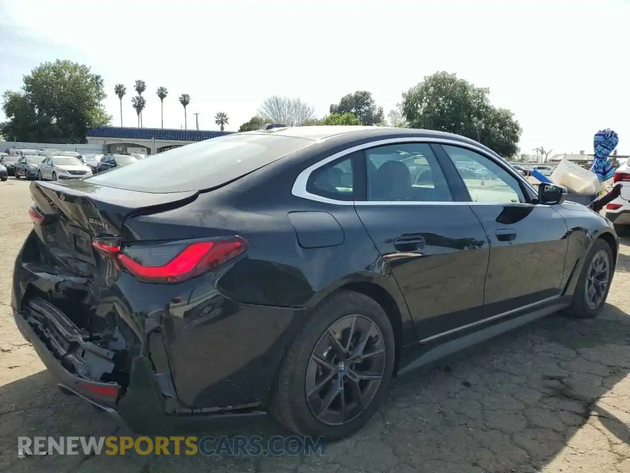 3 Photograph of a damaged car WBY43AW07RFR78946 BMW I4 EDRIVE 2024