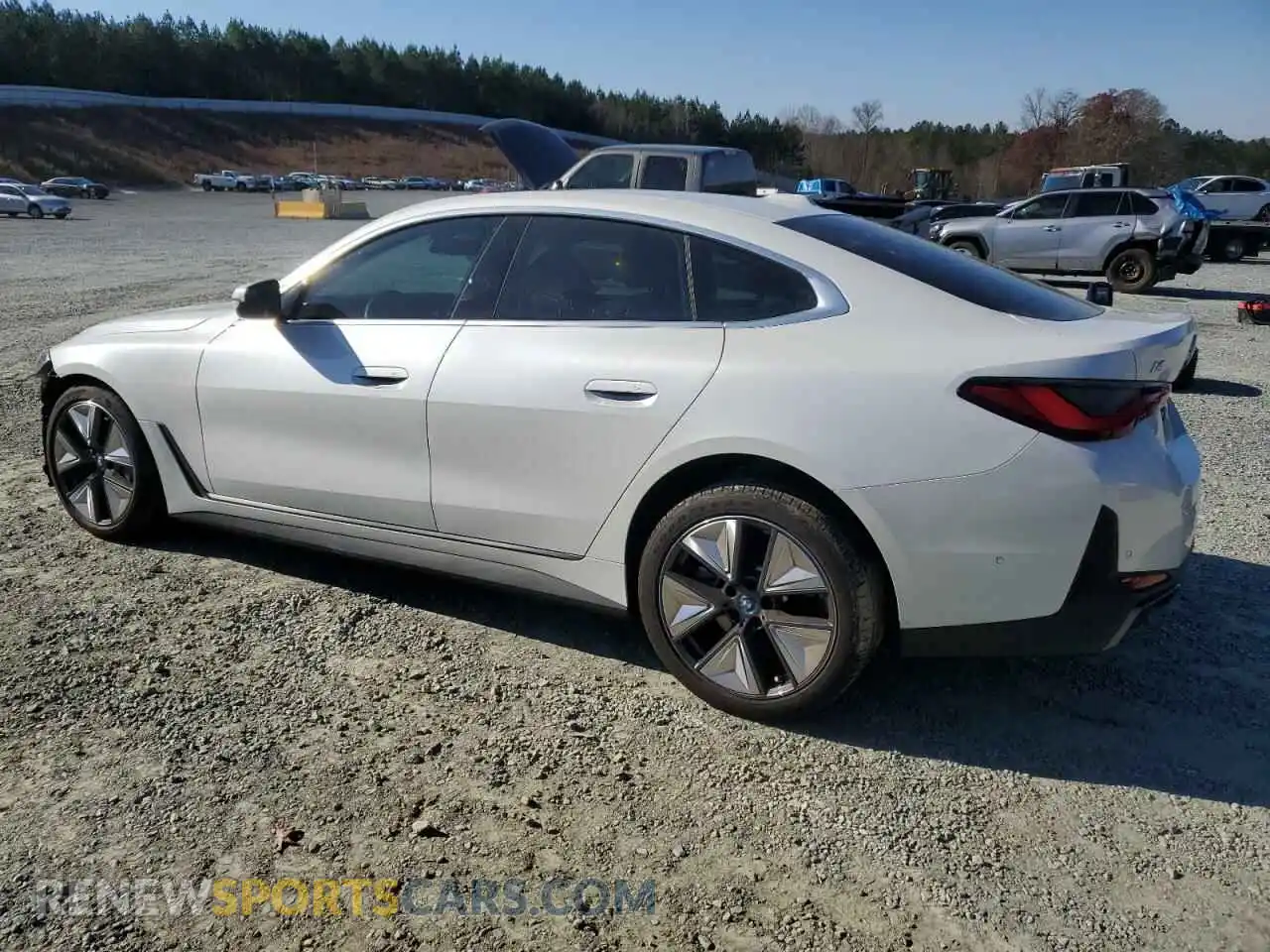 2 Photograph of a damaged car WBY73AW07RFR50559 BMW I4 EDRIVE 2024