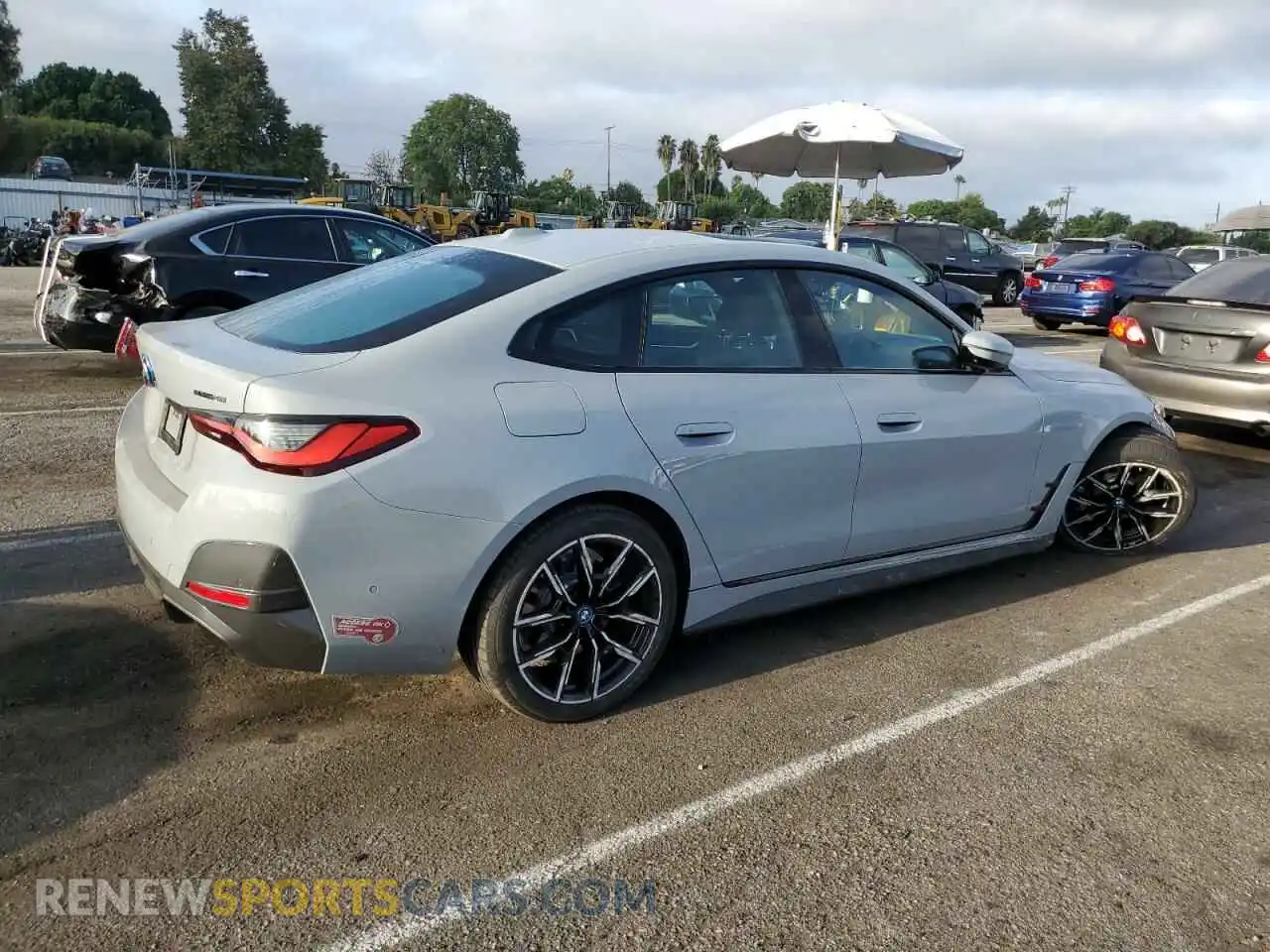 3 Photograph of a damaged car WBY73AW07RFS60715 BMW I4 EDRIVE 2024