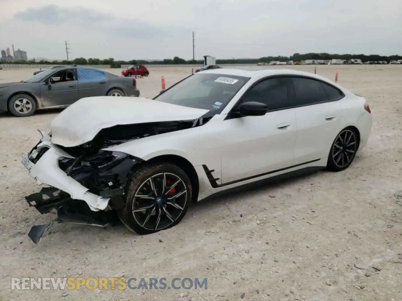 1 Photograph of a damaged car WBY73AW09RFR82509 BMW I4 EDRIVE 2024