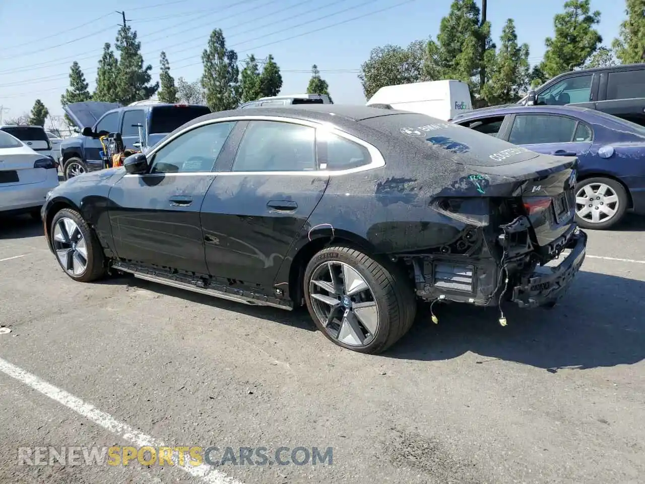 2 Фотография поврежденного автомобиля WBY73AW0XRFS63415 BMW I4 EDRIVE 2024