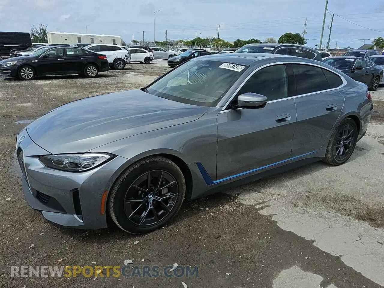 1 Photograph of a damaged car WBY73AW0XRFS98892 BMW I4 EDRIVE 2024