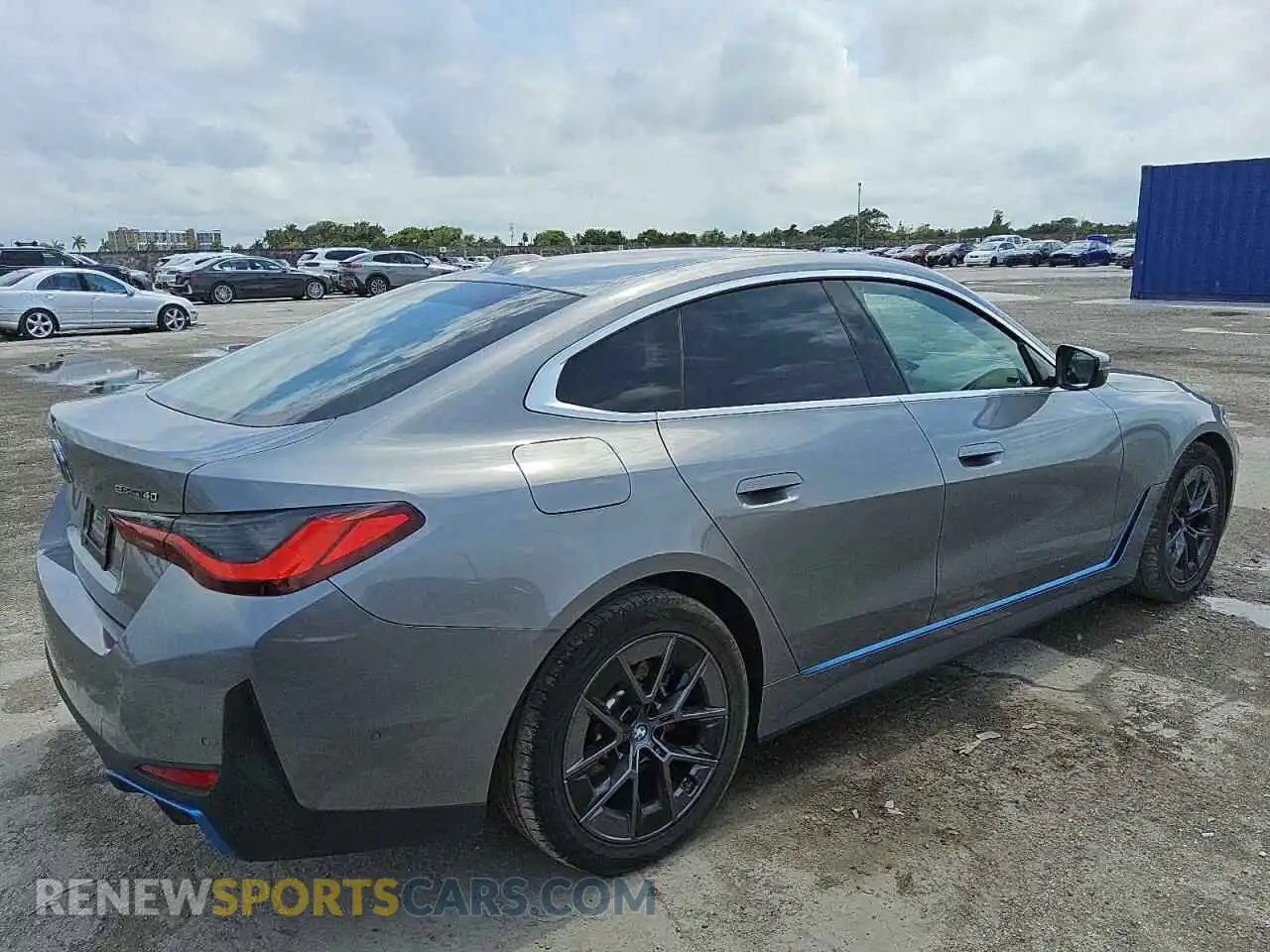 3 Photograph of a damaged car WBY73AW0XRFS98892 BMW I4 EDRIVE 2024
