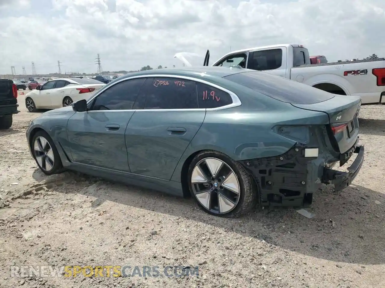 2 Photograph of a damaged car WBY23HD06SFT99682 BMW I4 EDRIVE 2025