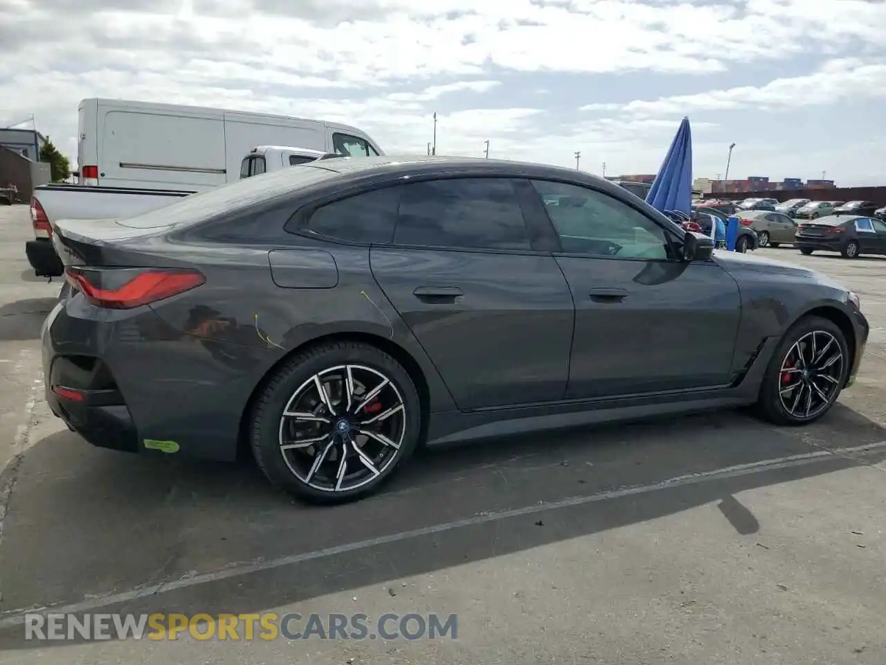 3 Фотография поврежденного автомобиля WBY33AW0XPFN48269 BMW I4 M50 2023