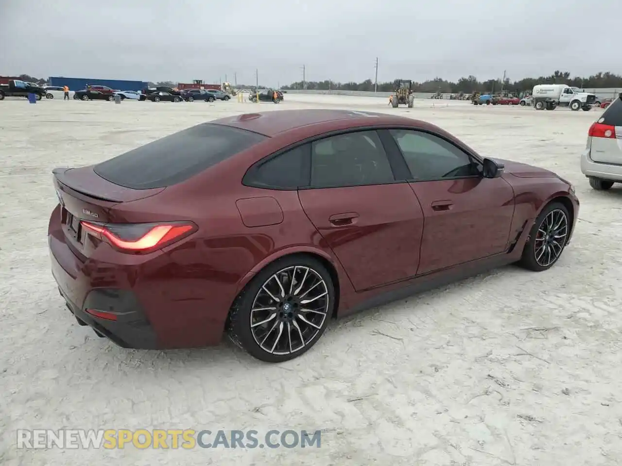 3 Photograph of a damaged car WBY33AW02RFS06995 BMW I4 M50 2024