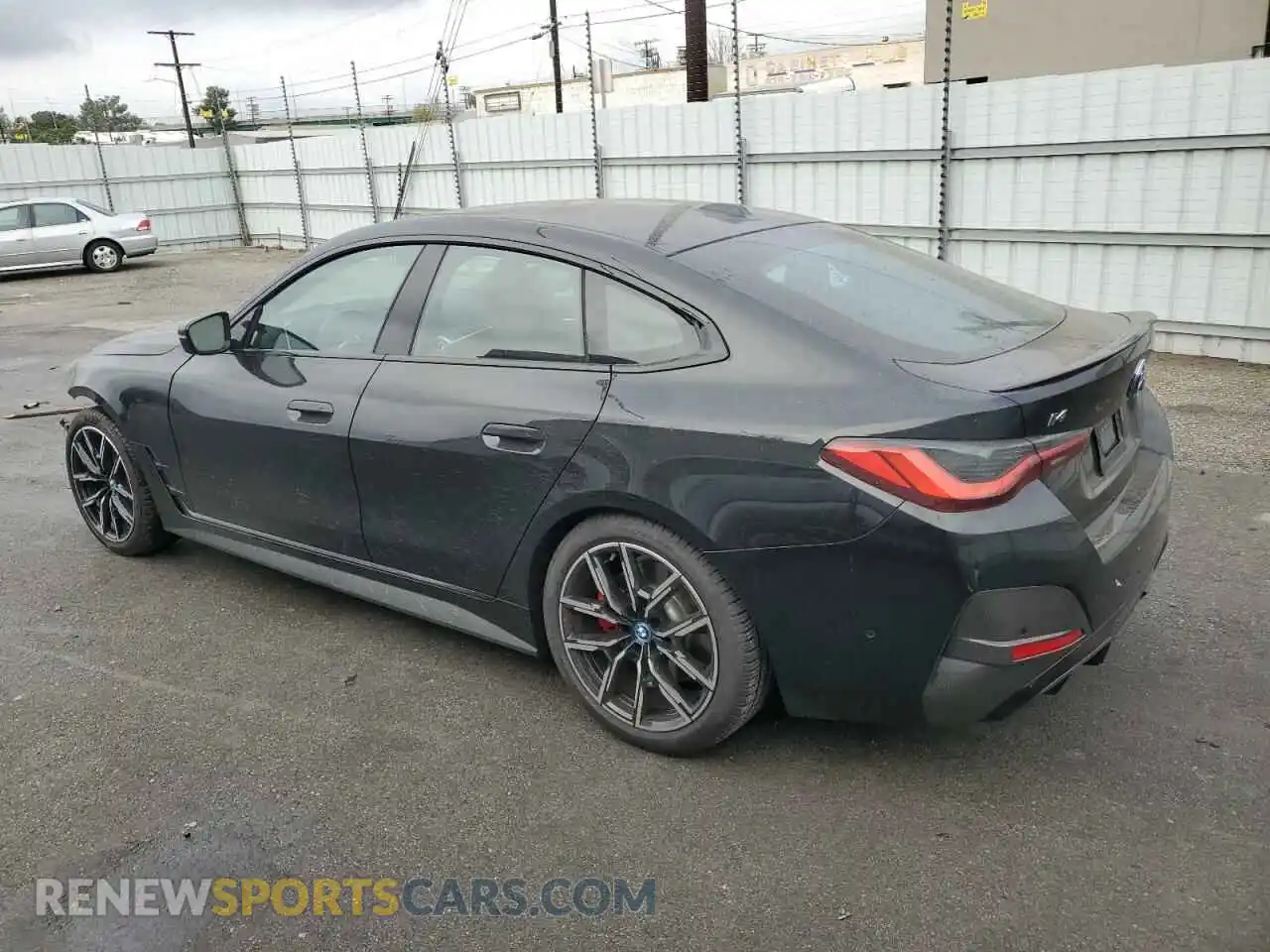 2 Photograph of a damaged car WBY33AW05RFS51543 BMW I4 M50 2024