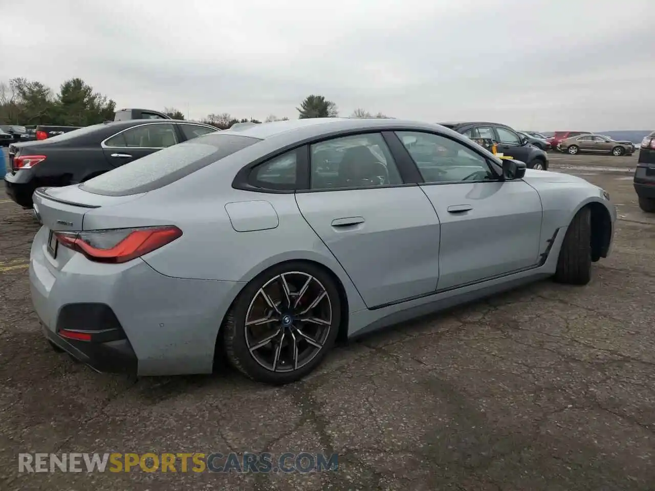 3 Photograph of a damaged car WBY83FB06RFS89159 BMW I4 XDRIVE 2024