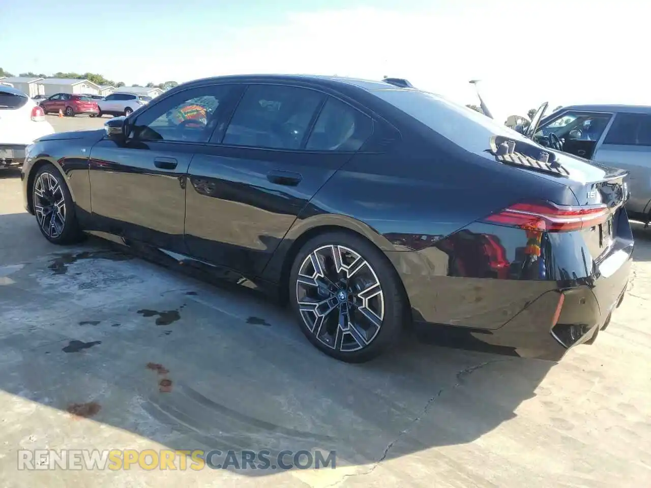 2 Photograph of a damaged car WBY43FK00RCP12947 BMW I5 M60 2024