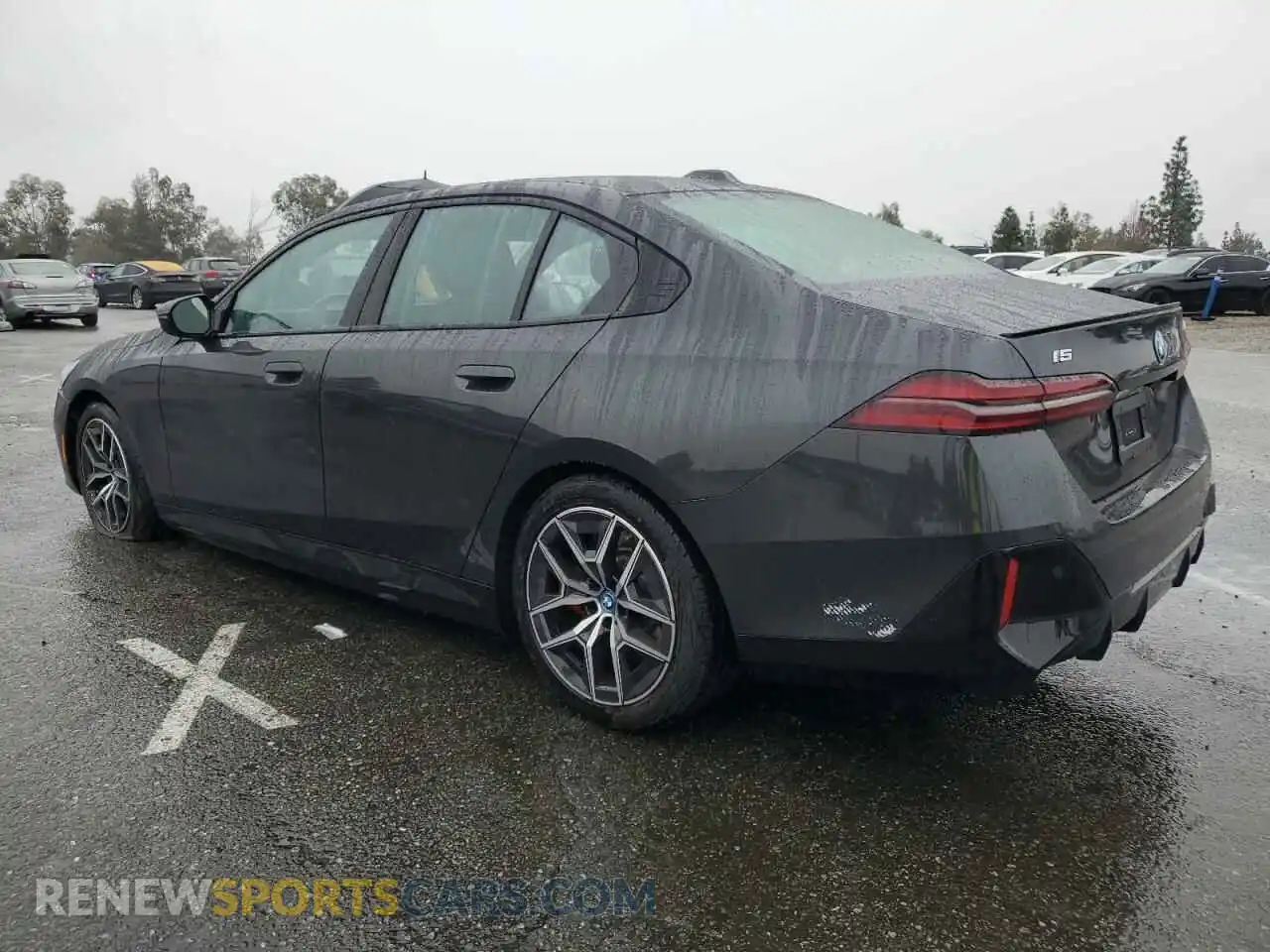 2 Photograph of a damaged car WBY43FK04RCP95184 BMW I5 M60 2024