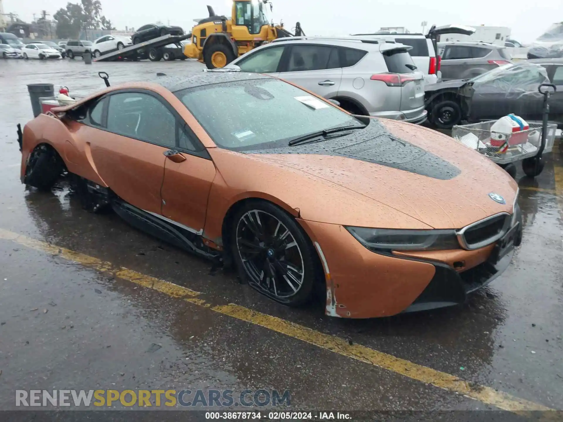 1 fotografías del automóvil dañado WBY2Z4C52KVB81753 BMW I8 2019