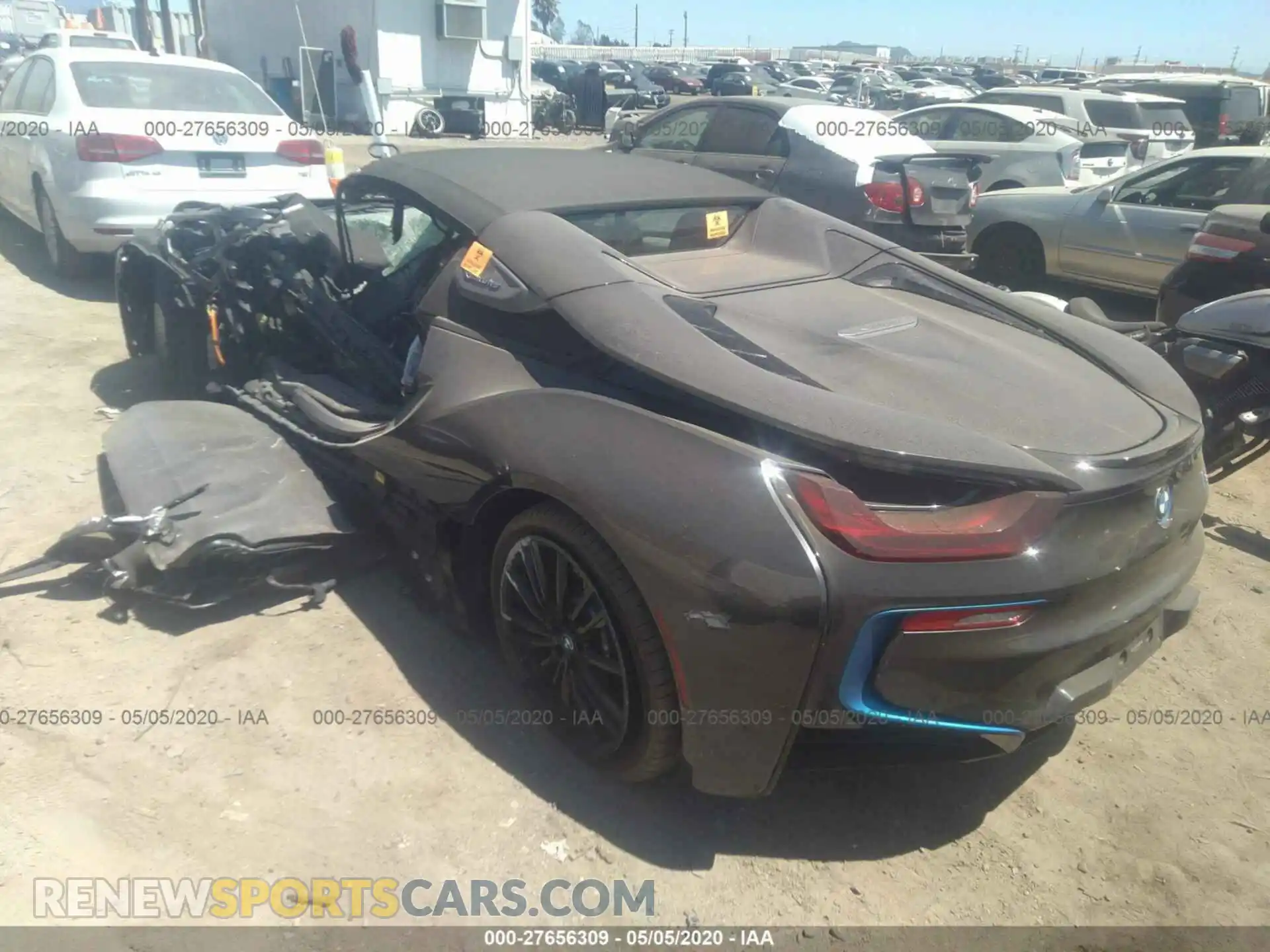 3 Photograph of a damaged car WBY2Z6C53K7E15060 BMW I8 2019