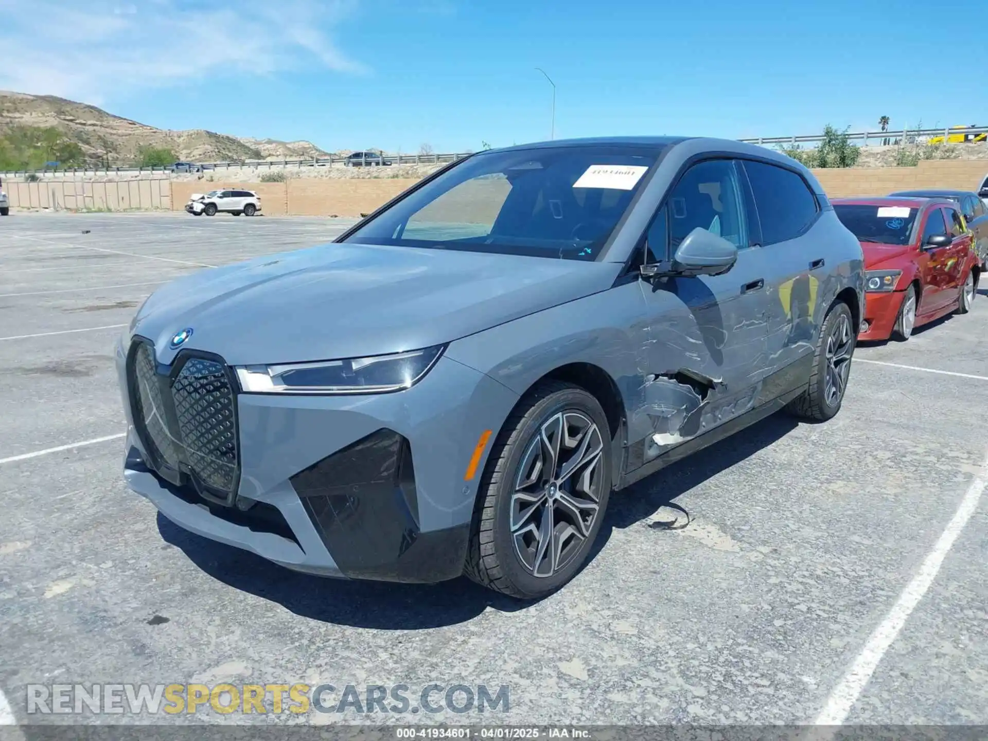 2 Photograph of a damaged car WB523CF00PCL77859 BMW IX 2023