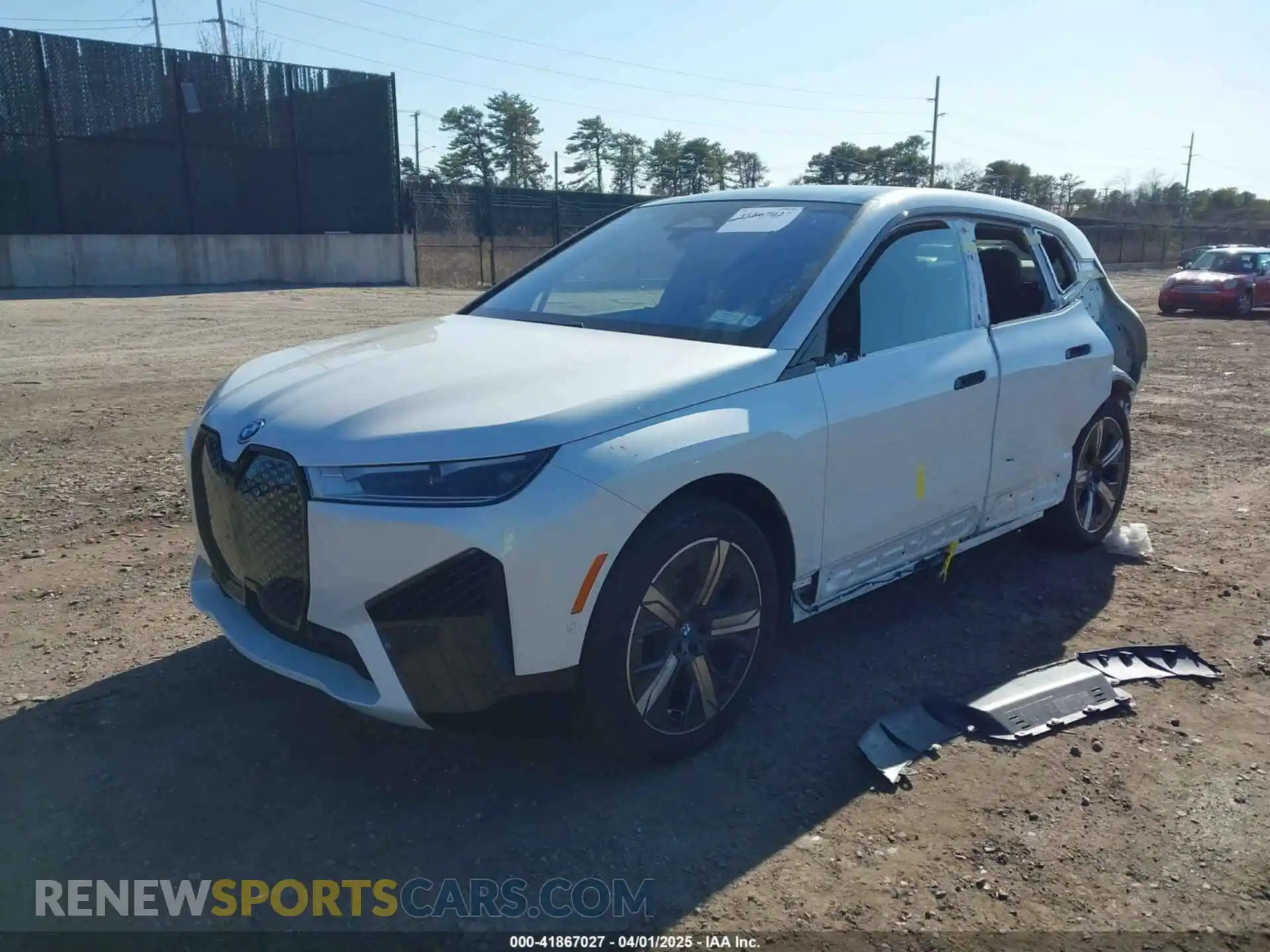 2 Photograph of a damaged car WB523CF0XPCM07644 BMW IX 2023