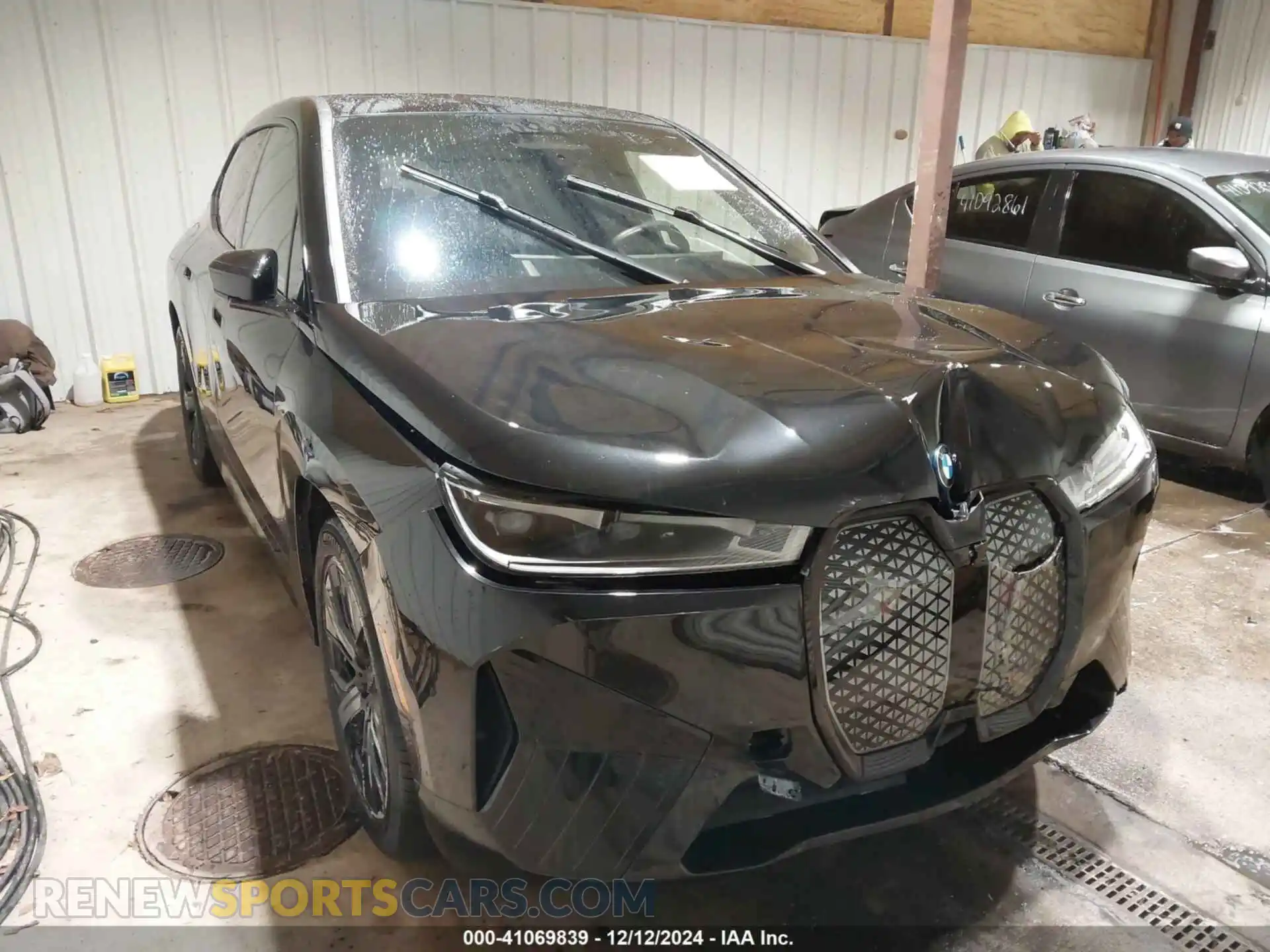 1 Photograph of a damaged car WB523CF08RCP18413 BMW IX 2024