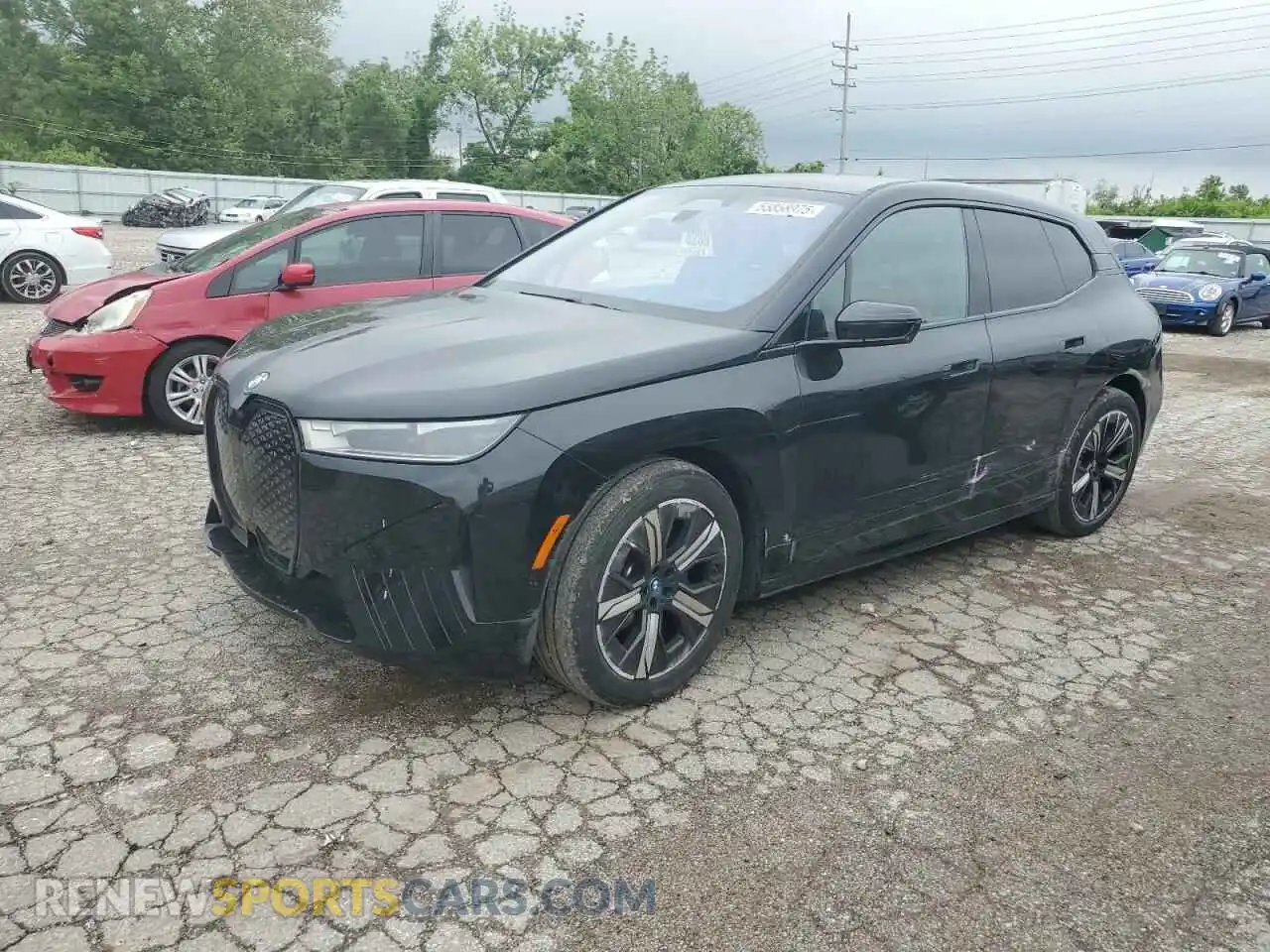 1 fotografías del automóvil dañado WB523CF09NCJ77124 BMW IX XDRIVE5 2022