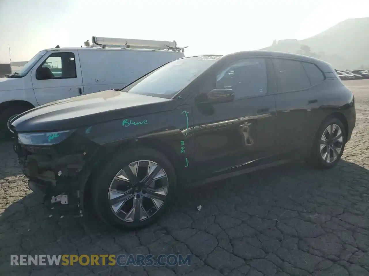 1 Photograph of a damaged car WB523CF06PCM77366 BMW IX XDRIVE5 2023